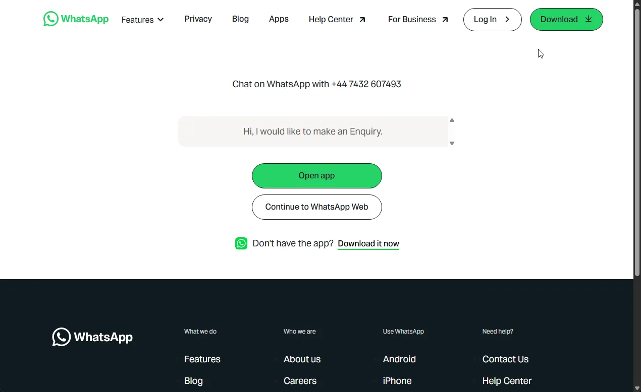 Screenshot 11 of the A-E-S website