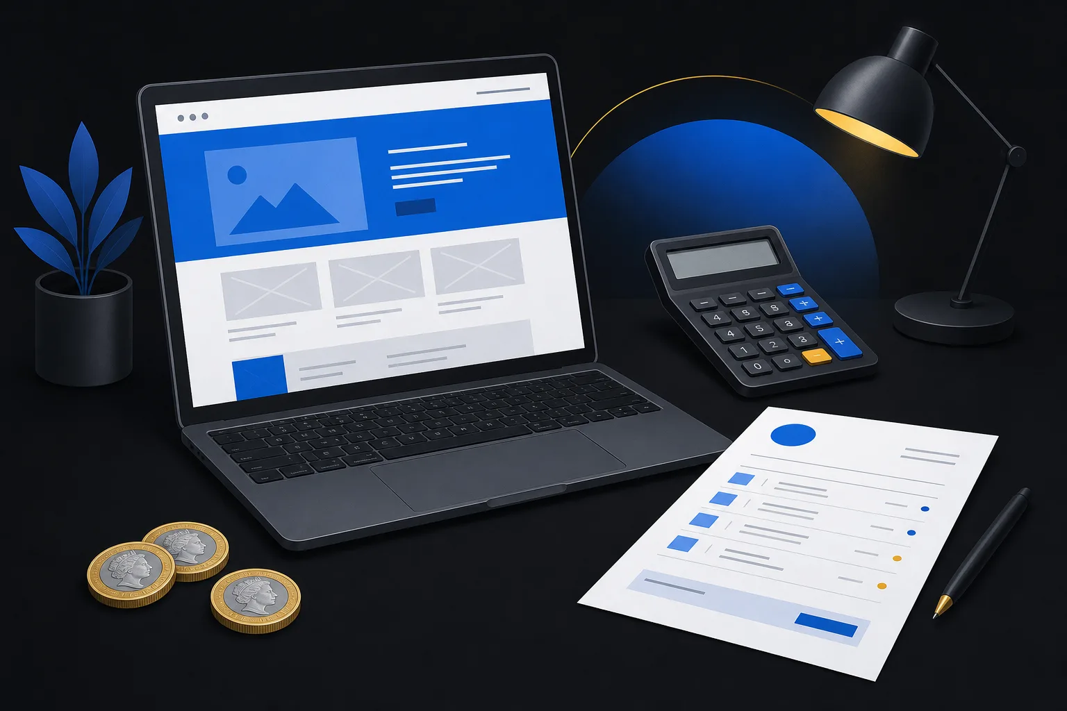 Illustration for the article: How Much Does a Website Cost in the UK in 2026? An Honest Guide